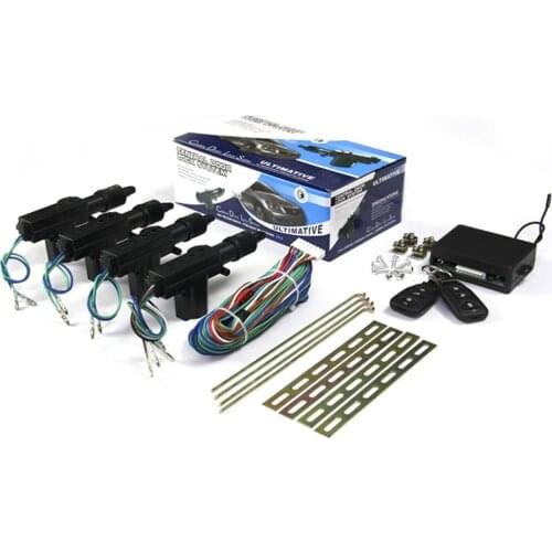 Complete Set Of Remote Control Central Lock Motor 12V With Remote Control Keyless Entry System With Trunk