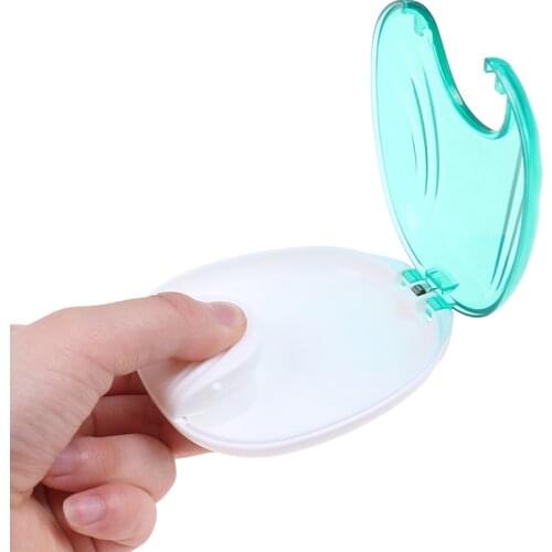 2020 New 1Pcs Dental False Teeth Cleaning Box Denture Bath Container Retainer Holder Case