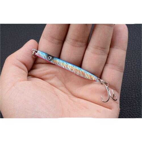 1PCS Fishing VIB Sequins lure 5.5cm/10g Artificial Hard Baits Bass Wobbler Jing Spinner Spoons Carp Triple Hook Fishing Tackle