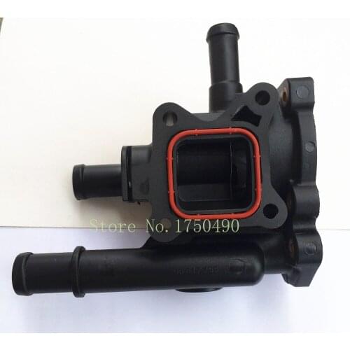 3pcs/lot ) Engine Coolant Thermostat Cover Shell Housing For Opel Zafira Chevrolet Cruze Epica Hideo OEM 96817255;96984103