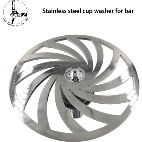 Automatic cup washer stainless steel high pressure cup washer bar counter wash coffee shop bar embedded automatic