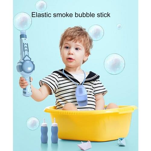 Automatic Bubble Machine Smoke Magic Bubble Machine Wedding Supplies Electric Bubble Blower Maker Gun Kids Outdoor Toys 70ML