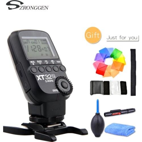 Godox XT32 XT32N 2.4G Wireless 1/8000s Flash Trigger for Nikon Dslr camera TT685 V860 II V850 AD360 II