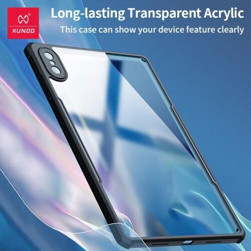Xundd Airbag Bumper Case For Honor Tablet V7 Pro Case Shockproof Transparent Protective Tablets Cover For Honor Pad V6 Cover