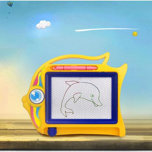 Childrens Magnetic Drawing Board Drawing Pad Plastic Kids Arts and Crafts Learning Drawing Toy Boy Girl Trick Magic Pad