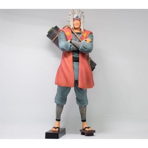 Naruto GK Jiraiya Konoha Yamanin Immortal Standing Anime Action Figure Model Toy Boxed Figure Decoration Childrens Gift Unisex