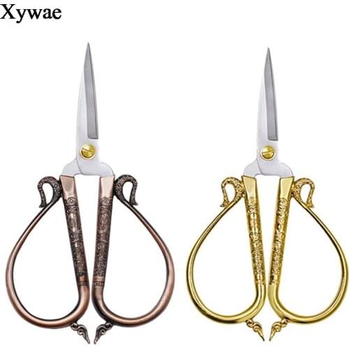 European Retro Classic Vintage Scissors Antique Craft Sewing Tailor Scissor Paper-cutting Scissors Embroidery Needlework Shears