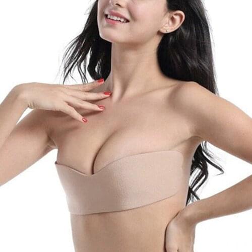 A piece of cloth invisible chest paste gathering wedding pull chest paste
