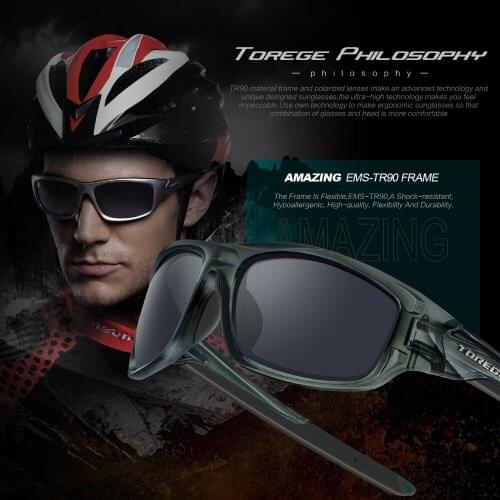 2019 New Outdoor Brand Sports Polarized Sunglasses For Driving Cycling Running Fishing Golf Frame Hiking Bike Riding Glasses