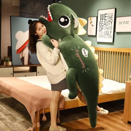 80/120cm New pattern Dinosaur Plush Toys Cartoon Dinosaur pillow Stuffed Toy Dolls for Adults and Children Birthday Gift