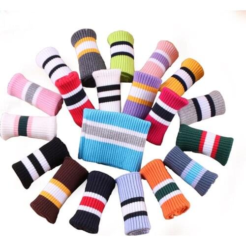 One Pair of Finished Cotton Thick Cuffs Down Jacket winter coat jacket rib large thick trousers cloth fabric