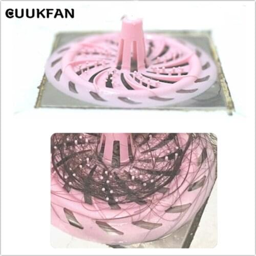 Disposable Hair Catcher Shower Filter Sink Plug Floor Drain Filter Anti-blocking Bath Cap Bathroom Stopper Toilet Drain Plug