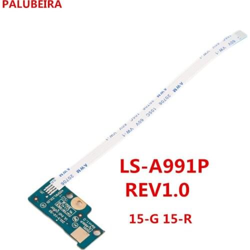 PALUBEIRA New Power Button Switch Flex Cable Switch button cable Board For HP 15-G 15-R 250 256 G3 G4 G5 LS-A991P