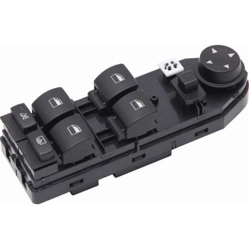 Power Window Switch Control Replacement Parts Auto Accessories Button Set Without Anti-glare With Curtains For BMW 5X E60