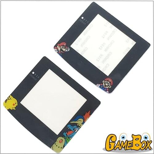 Limited Edition Pika/Mari Plastic Screen Lens Protector for Nintend GBC Gameboy Color Screen Lens Cover for GBC Replacement