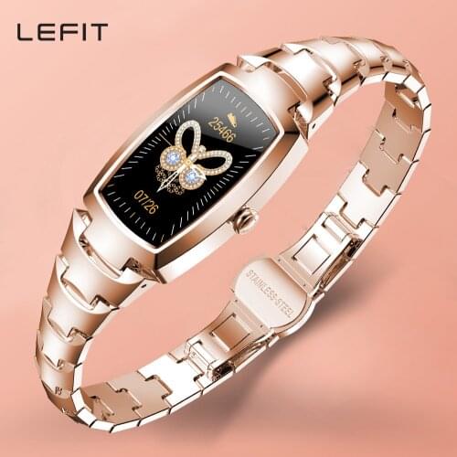 Smart watch for woman Exercise Calorie sleep Heart Rate Monitor lefit sports Womens watches Fitness bracelet for Android IOS