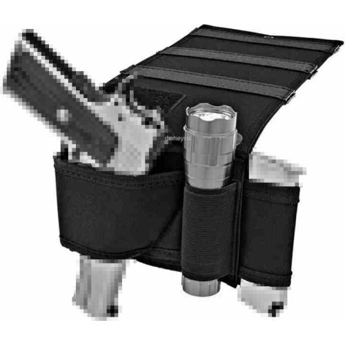 Tactical Gun Holster Under Mattress Pistol Holster Pouches Holder Hunting Shotgun Airsoft Shooting Gun Chair Desk Holster