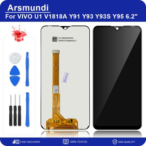 6.2" For Vivo Y91 Y91i Y91c / Y93 1815 / Y95 1807 LCD Display Touch Screen Digitizer Assembly Replacement Parts + Gifts