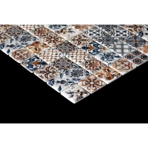 Mosaic tiles for kitchen and bathroom walls