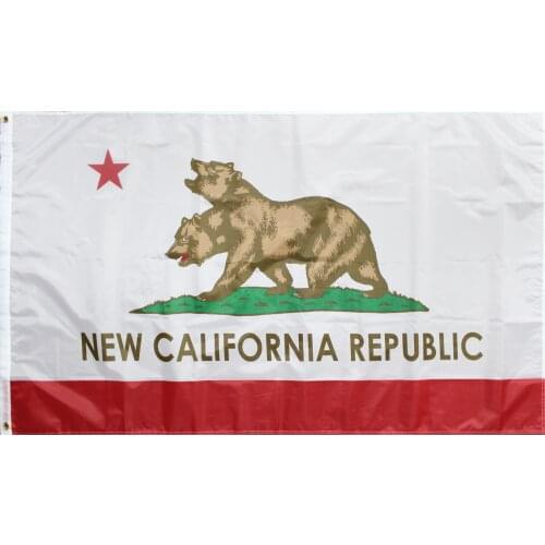 60x90cm/90x150cm New California Republic NCR Flag 2x3ft/3x5ft National Banner
