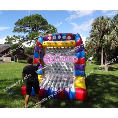 Free ship to door,2018 popular inflatable carnival games,inflatable pinko game,PVC commercial party rent pinko toss games
