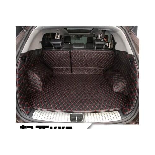 Good carpets! Special trunk mats for KIA Sportage 2018-2016 waterproof cargo liner boot carpets for Sportage 2017,Free shipping