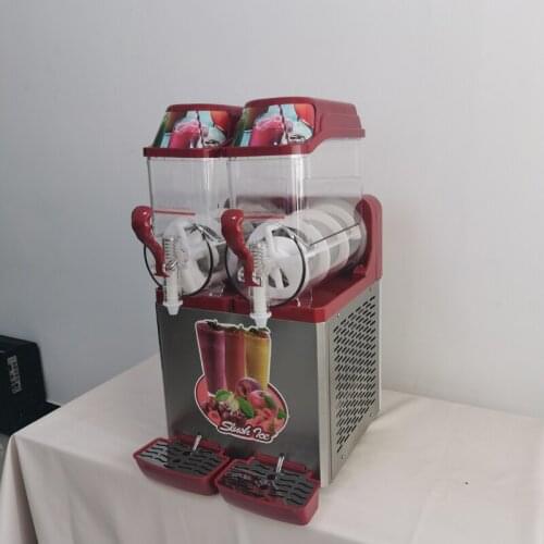 Commercial Frozen Drink Slush Slushy Making Machine Smoothie Maker Electric Snow Melting Machine