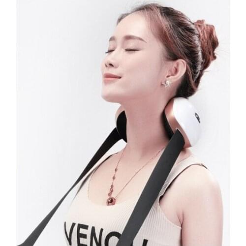Neck shiatsu Neck Shoulder Massager 4D Infrared Kneading Massager Muscle Relaxing Keep Fit Portable Device