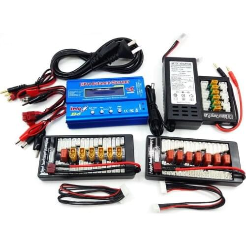 Multi-function smart balance battery charger B6 charger for LiPo NiMh LiFe battery 80W