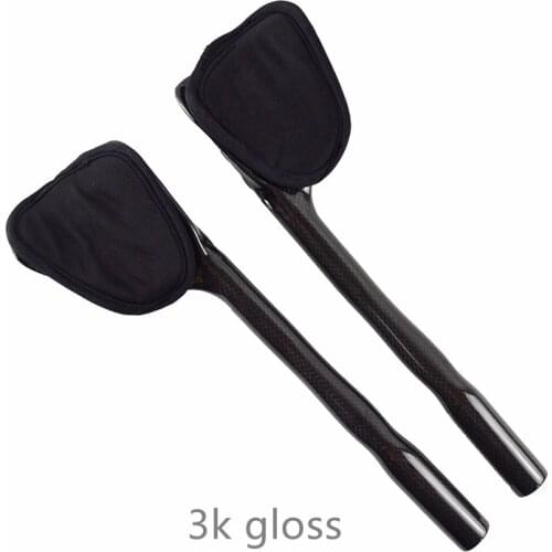 Limited Real Bike Parts Manillar De Carbono Mtb Full Carbon Rest Handlebar Tt Style Road Bike Trial Bicycle 3k Finish