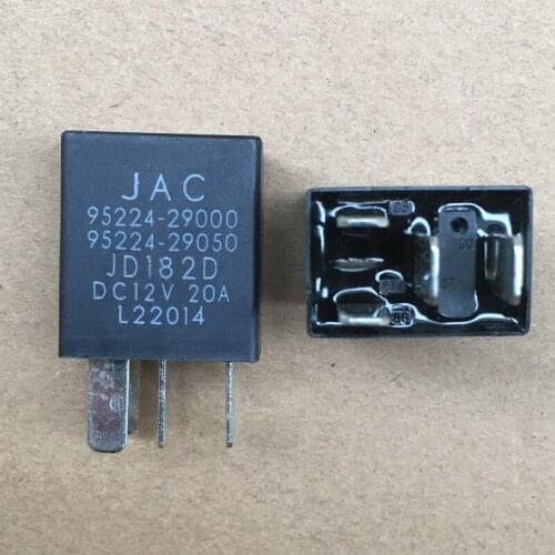 2PCS Automotive Air Conditioner Window Regulator Switch Relay 95224-29000 95224-29050 For JAC Hyundai Refine Power relay