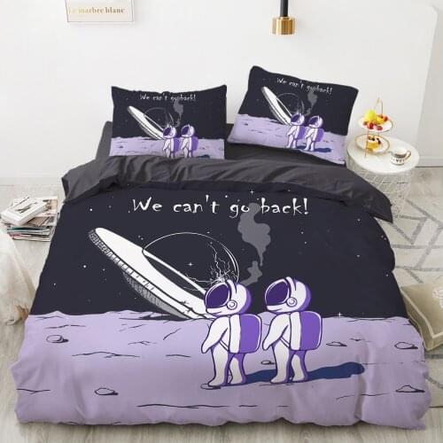 Cartoon Childrens Bedding set for kids baby girls Duvet cover set pillow case Bed linens Quilt cover 135 140x200 Space back