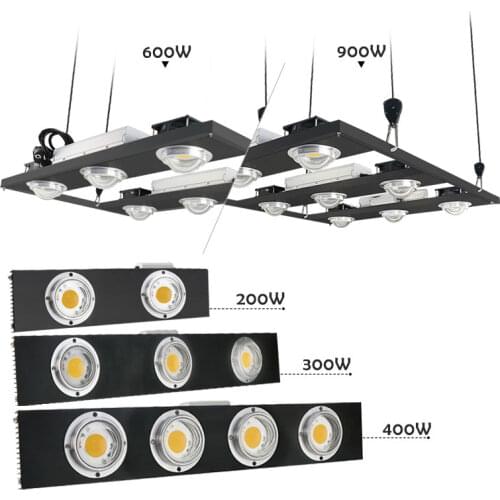 CREE CXB3590 200W 300W 400W 600W 900W COB Dimmable LED Grow Light Full Spectrum LED Growing Lamp Indoor Plant Growth Lighting