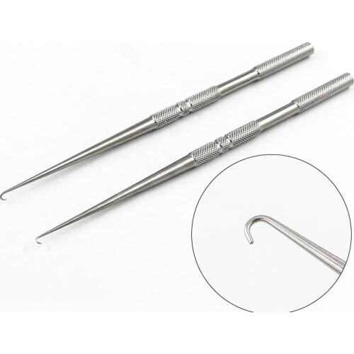 Thread carving nose big V line embedding error correction needle thread remover loosening needle repair device plastic thread ca