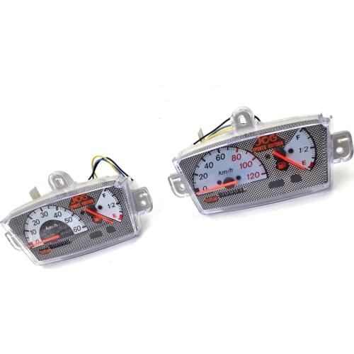 Motorcycle Speedometer Speed Meter For YAMAHA JOG 50/90 ZR 60km 120km odometer meters total instrument assembly