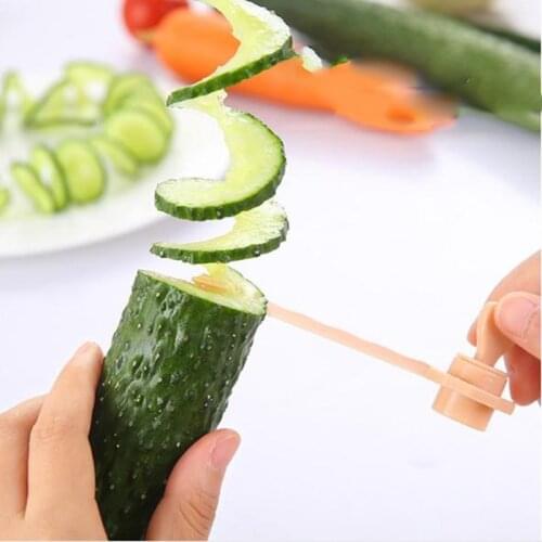 1Pcs Carrot Spiral Slicer Kitchen Vegetable Cutting Models Potato Cutter Cooking Accessories Home Gadgets Spiral Slicer Cutter