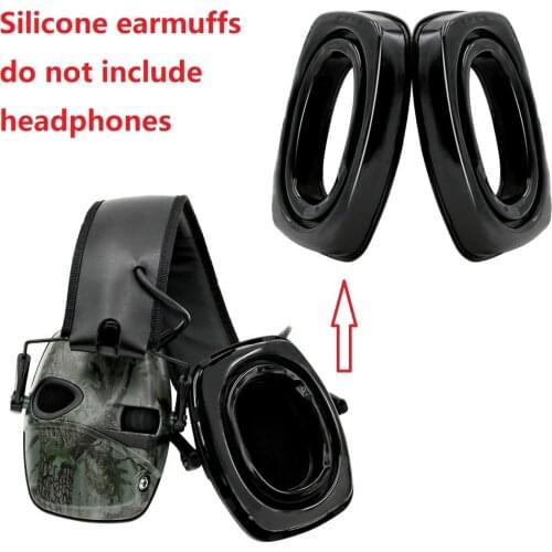 Howard Impact Sports Earmuffs Tactical Electronic Shooting Headphones Hearing Protection Noise Reduction Headphones Gel Ear Pads