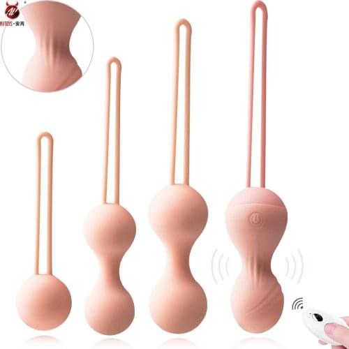 Vaginal Balls small exercise balls vibrator Muscle Exerciser Vagina Tight Trainers Vibrator Sex Toys For Women adult kegal balls