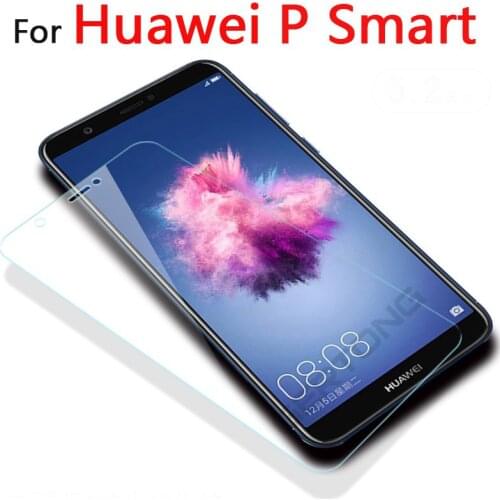 GerTong Screen Protector For Huawei P Smart Tempered Glass For Huawei Enjoy 7S Protective Film For Huawei P Smart FIG-LX1 L21
