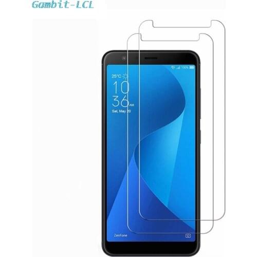 2PCS Tempered Glass for ASUS ZenFone Max M1 ZB555KL X00PD 9H 2.5D Phone Protective Screen Protector glass cover