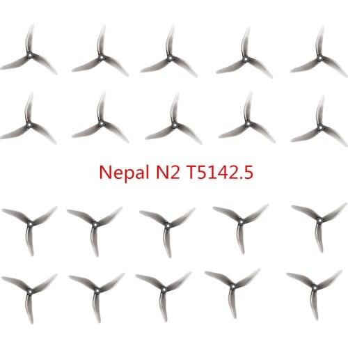 20PCS/10PAIR FOXEER Dalprop Nepal N2 T5142.5 5mm popo CW CCW Propeller RACING DRONE Freestyle Props