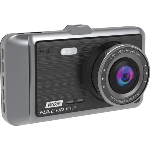 4.0 Inch IPS Screen 1080P Wide Angle Rear View Camera Night Vision Auto Loop Recording Digital Camera