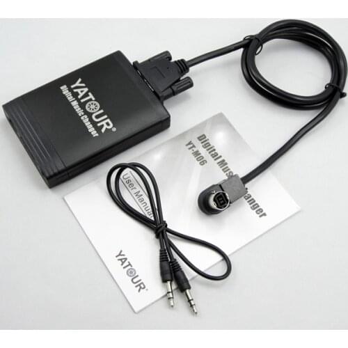 Yatour Digital Music Car Audio for Alpine AI-NET CDA-78XX Series USB Stereo Adapter MP3 AUX interface CD Changer