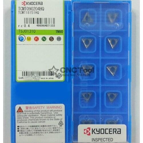 Free shopping! 10PCS TCMT090204-HQ TN60 lathe cutting tools CNC blade alloy carbide cutting tool carbide inserts