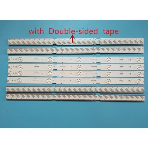 100% New 8pcs/Kit LED strips for GRUNDIG 40 TV 40 VLE 6520 BP 40VLE 6520 BP 40VLE6520 BP 40 VLE 450 SF 40VLE 450 SF 40VLE450 SF