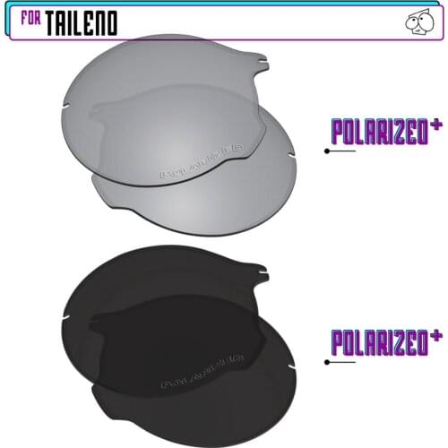 EZReplace Polarized Replacement Lenses for - Oakley Tailend Sunglasses - Blk P Plus-SirP Plus