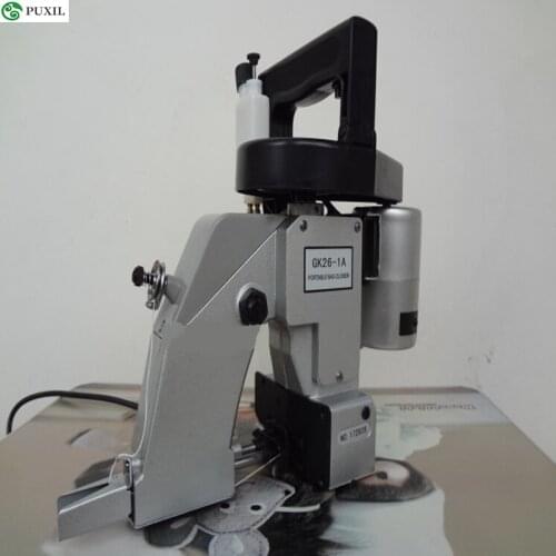 Portable electric sewing machine automatic GK26-1A fabric bag packing machine for woven bags / snake skin bag / sack