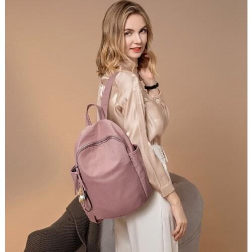 New Oxford Lightweight Women Backpack Girl Back Pack Nylon Simple Large Capacity Female Bags Ladies Travel Bagpack School Bags