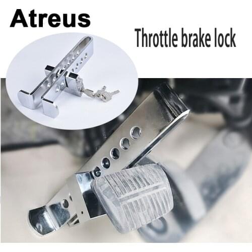 Atreus Stainless Steel Car Clutch Brake Anti-Theft Lock Tools For Nissan qashqai Citroen c4 c5 c3 Chevrolet cruze aveo Peugeot