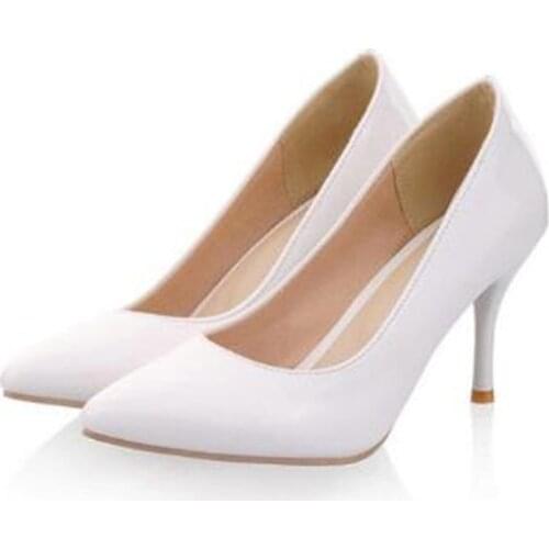 Brand Children Girls High heel Shoes Fashion Heeled Shoes Woman Pumps 2021 High Heels Party Office Wedding Shoes Female 30-43